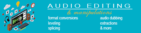 Audio Editing, Manipulations, & More