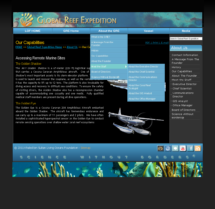 Site Page with Menu