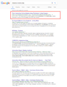 Interactive Marine Atlas