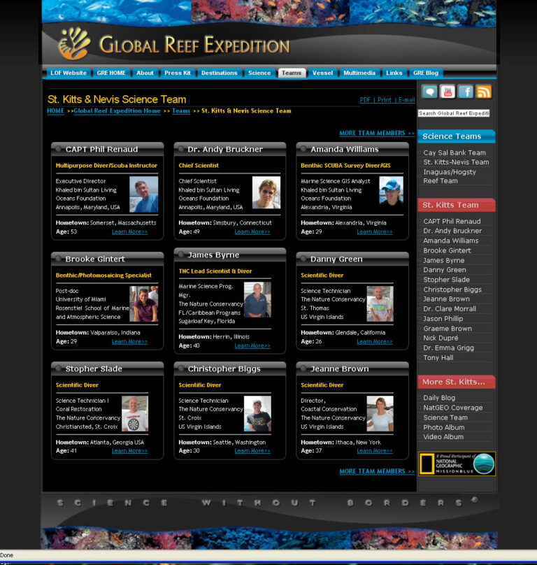 Team Page