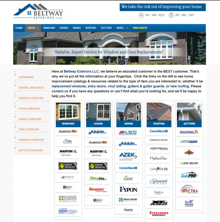 Brochures Page
