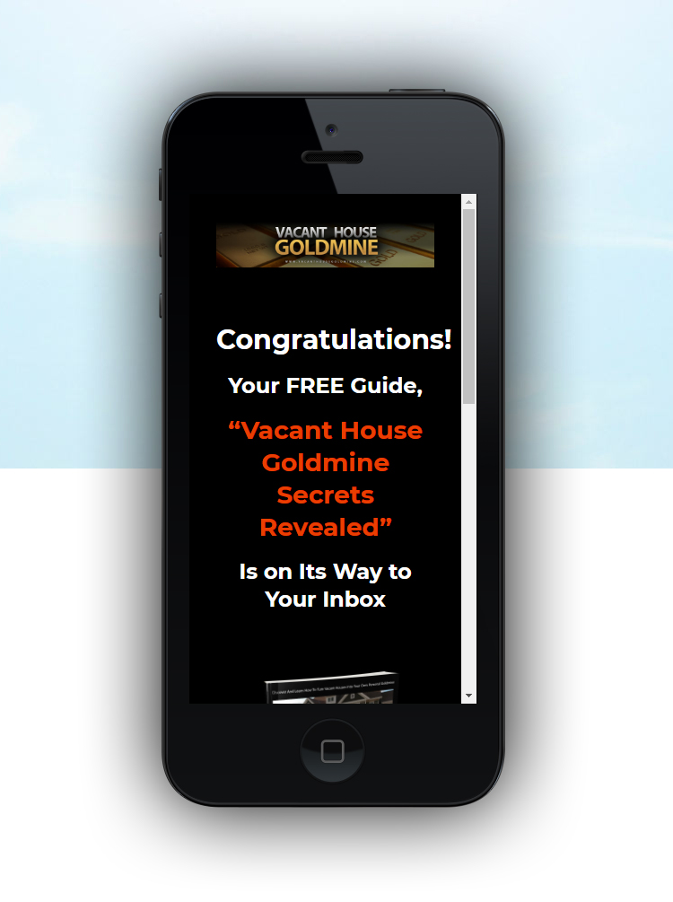 Mobile Thank You Page