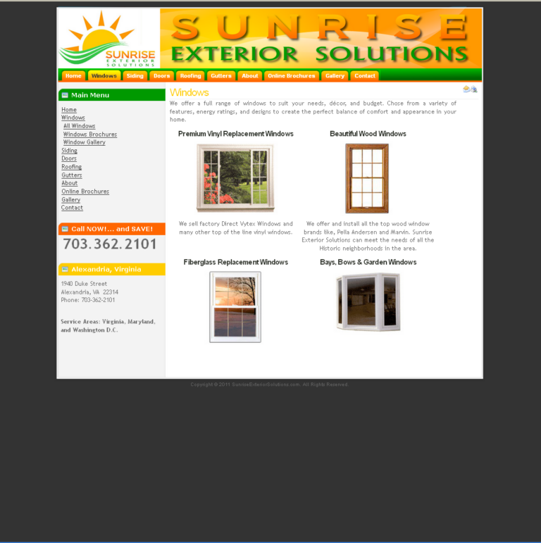 Windows Page