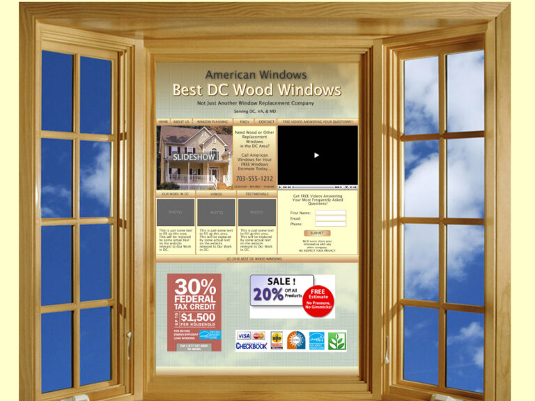 Video Landing Page